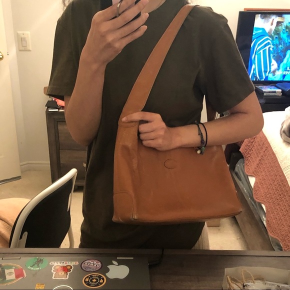 Danier Brown Leather Purse - Picture 10 of 15